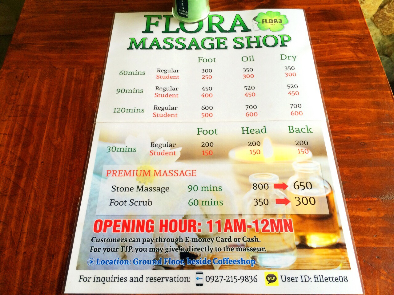 FLORA　MASSAGE　SHOP_a0317855_1454747.jpg