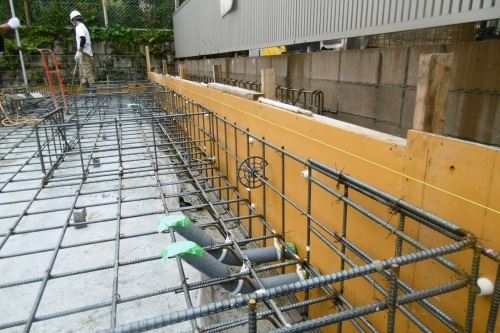 基礎工事 コンクリート打設_f0205367_14230387.jpg