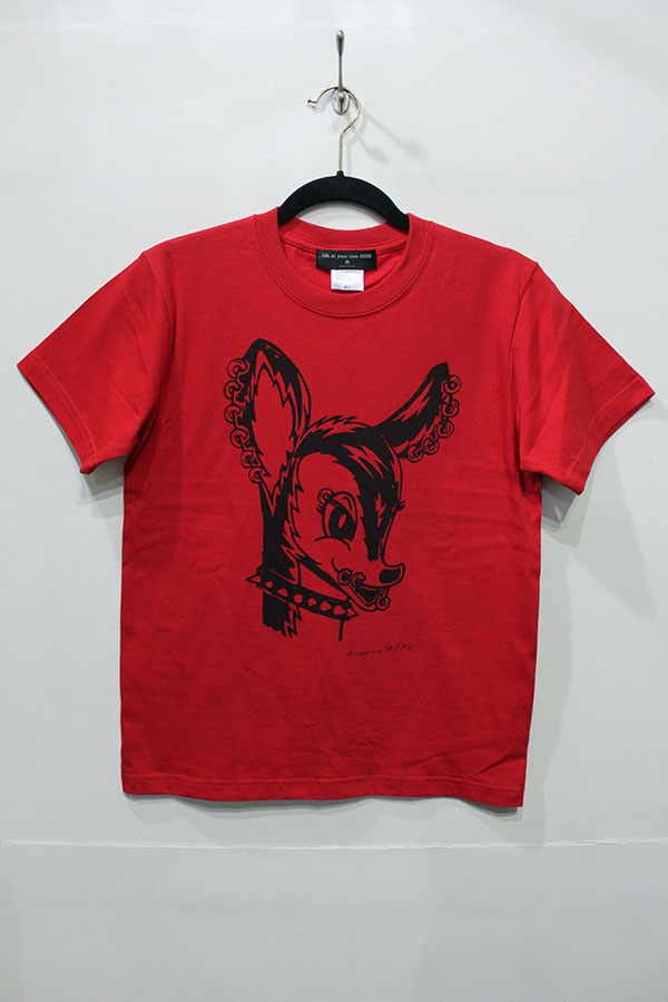 定番【C.BAMBI S/S tee】に新色\"RED\"登場!_a0097901_1873676.jpg