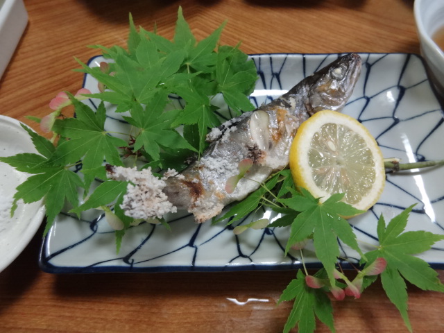 隠れ山里に住む幸せなイジンたち 十谷温泉「山の湯」の飯のことなど_e0016828_1241989.jpg