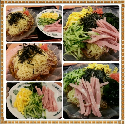 そとでお食事ｗｉｔｈ冷やし中華♪_d0219834_19541764.jpg