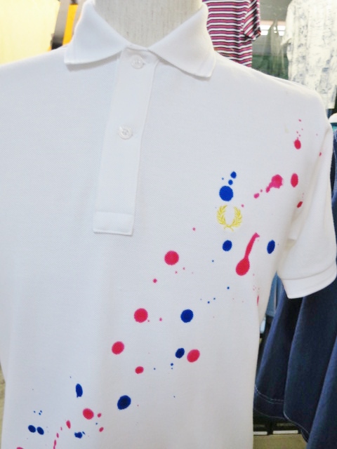 FRED PERRY Limited ･･･ Splash PAINT POLO！★！_d0152280_1327165.jpg