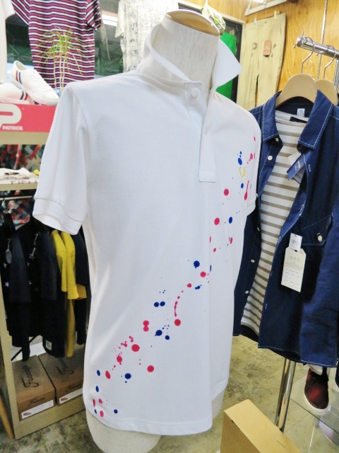 FRED PERRY Limited ･･･ Splash PAINT POLO！★！_d0152280_13271681.jpg