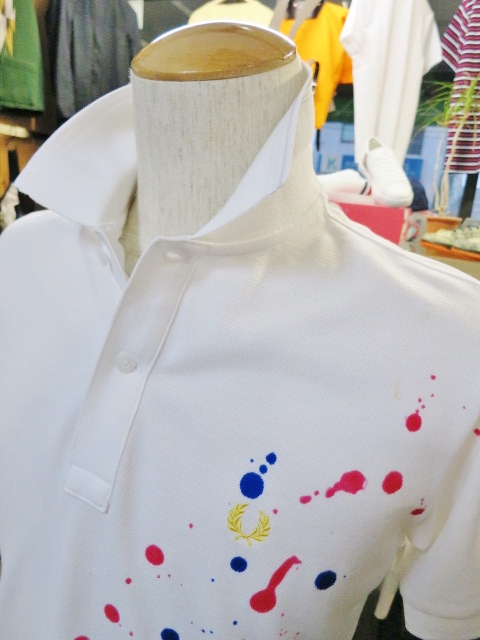 FRED PERRY Limited ･･･ Splash PAINT POLO！★！_d0152280_13272584.jpg