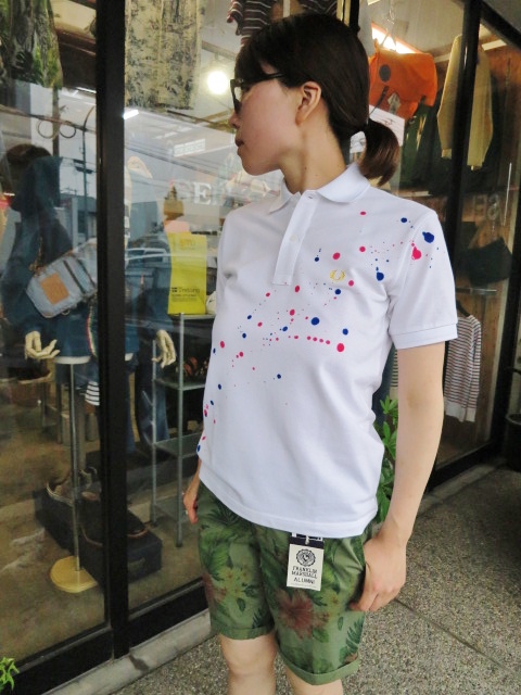 FRED PERRY Limited ･･･ Splash PAINT POLO！★！_d0152280_13405095.jpg