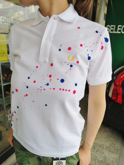 FRED PERRY Limited ・・・ Splash PAINT POLO!★!_d0152280_13432081.jpg