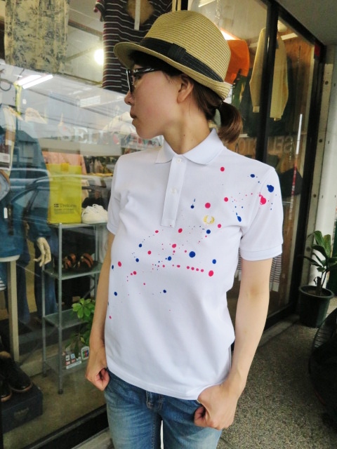 FRED PERRY Limited ・・・ Splash PAINT POLO!★!_d0152280_13442589.jpg