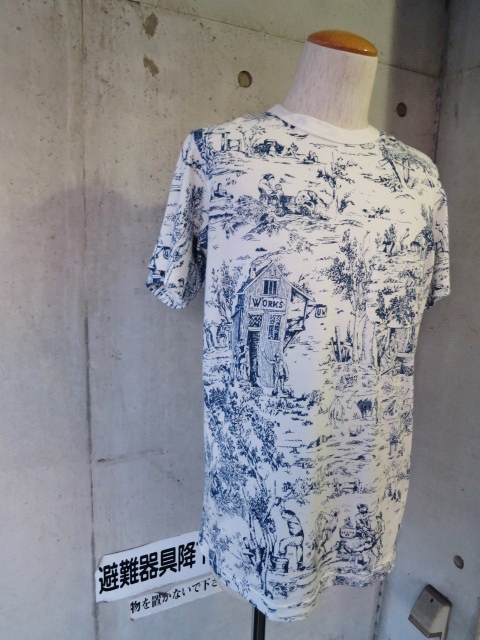 Universal Works ・・・ 粋な大人の総柄TEE!★!_d0152280_20494197.jpg