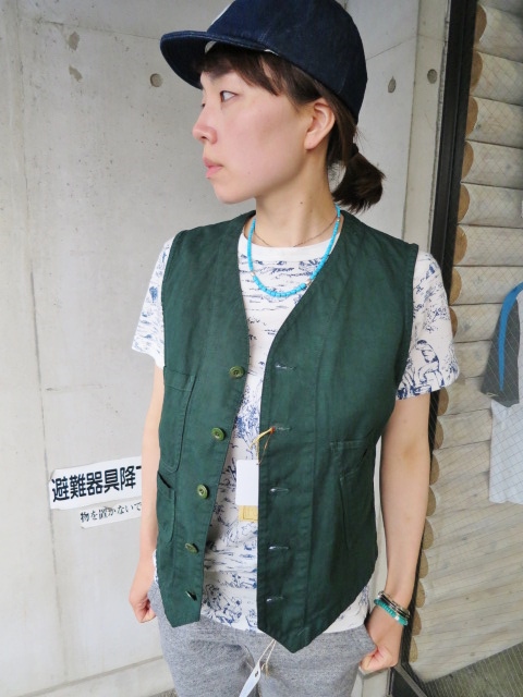 Universal Works ・・・ 粋な大人の総柄TEE!★!_d0152280_20551667.jpg