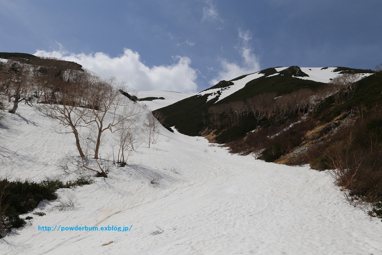 双六岳周辺滑りまくり春スノーボード 4日目_b0062024_9215527.jpg