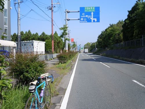 自転車 12号線から372号線