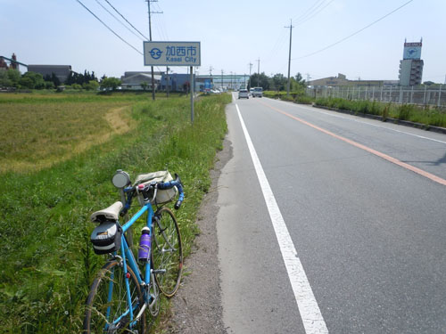自転車 12号線から372号線