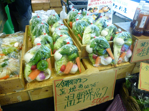交通会館マルシェで買った鎌倉野菜_c0152767_21385559.jpg