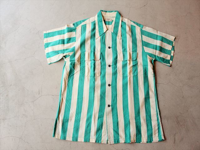 Item.16 ARROW Seersucker Stripe Shirts アローシアサッカー　ストライプ　シャツ　夏_c0352177_15050367.jpg