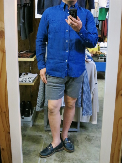 毎季・毎度の上質な大人のLINEN(麻)シャツ・・・By James Mortimer_d0152280_1171616.jpg