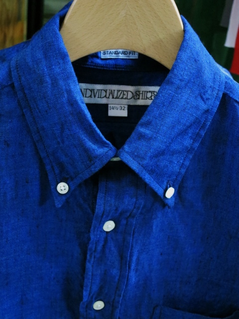 毎季・毎度の上質な大人のLINEN(麻)シャツ・・・By James Mortimer_d0152280_117247.jpg
