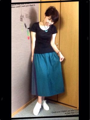 久々の黒T_f0249610_23523091.jpg