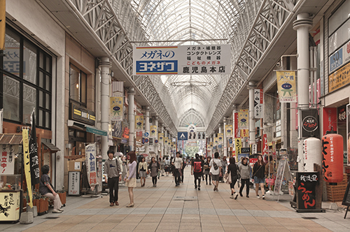 鹿児島県鹿児島市 天文館本通り商店街 風じゃ 鹿児島県鹿児島市 天文館本通り商店街 風じゃ