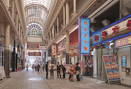 鹿児島県 鹿児島市天文館通りg3商店街 風じゃ 鹿児島県 鹿児島市天文館通りg3商店街 風じゃ