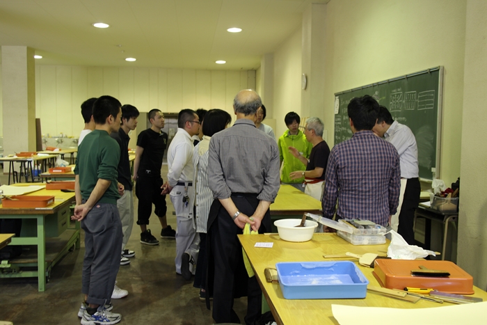展示のための作戦会議・東京表具経師内装文化協会_a0268618_9322450.jpg