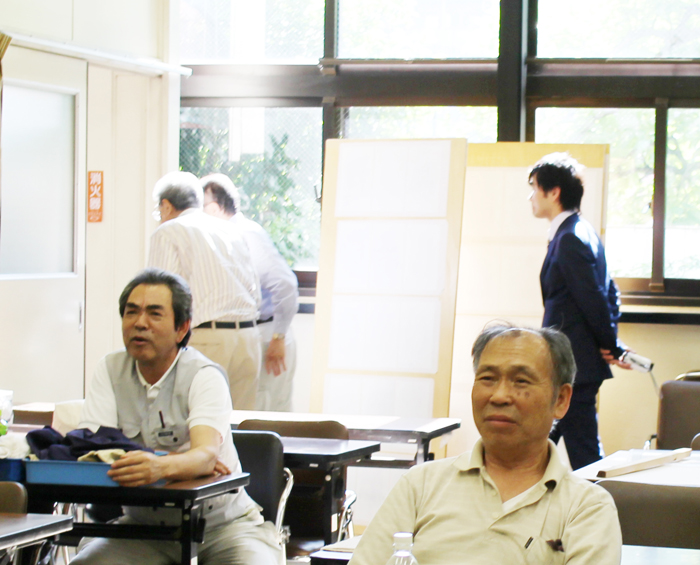 展示のための作戦会議・東京表具経師内装文化協会_a0268618_9361311.jpg