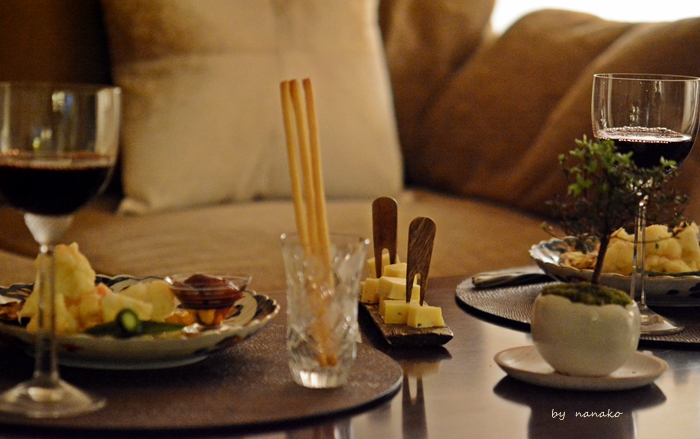 古伊万里色絵7寸皿 : わたしいろ