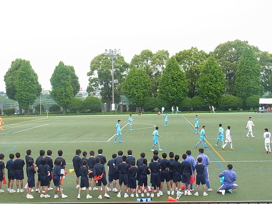 矢部高サッカー☆高校総体_c0238603_21241616.jpg