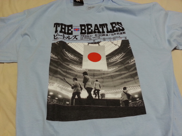 ザ・ビートルズ1966年7月2日日本武道館公演Tシャツ : 無駄遣いな日々