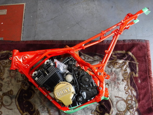 CBX400Fフレーム。その5 : moriyamaengineeringブログ