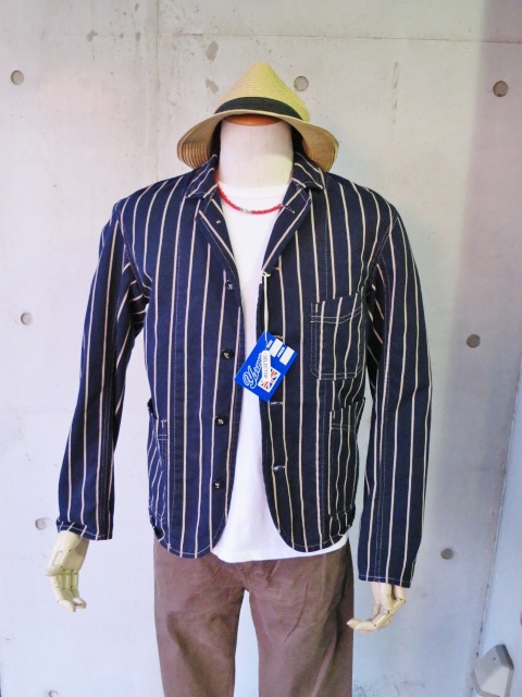 大人の粋な夏JACKET ・・・ Yarmo CHAWK STRIPE 4B TAILRORED JKT!★!_d0152280_13381230.jpg