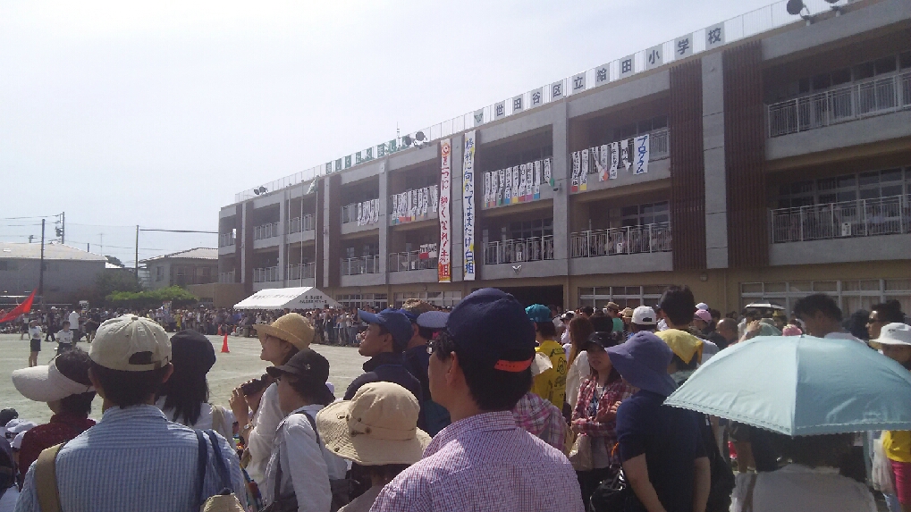 母校・給田小学校運動会2015_c0092197_41473.jpg