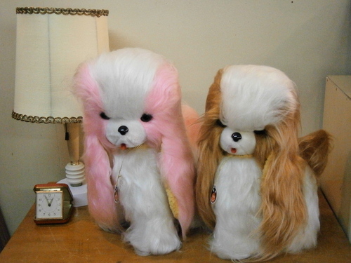 昭和レトロ ヨネザワ お手入れワンちゃん 犬 ぬいぐるみ プリンセス