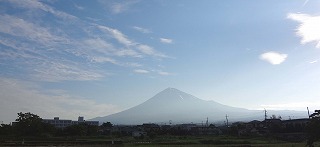 神戸からようこそ＆今日の富士山_a0167836_1672267.jpg