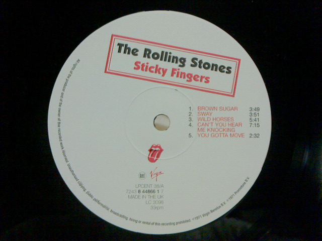 高い素材 ベガーズバンケットホワイトジャケット FINGERS STICKY
