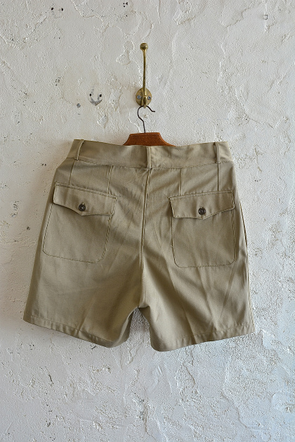 Italian army 70\'s chino shorts dead stock_f0226051_14391667.jpg