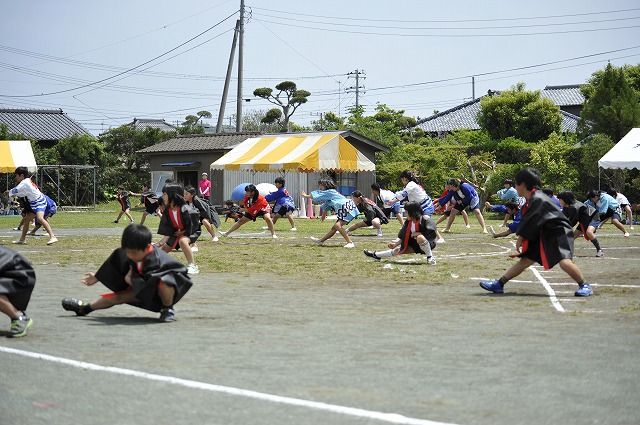 運動会９九重ソーラン_b0197668_17282265.jpg