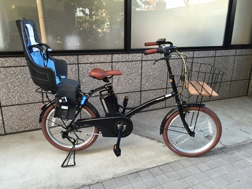 チャイルドシート 装着時のサイズ 自転車