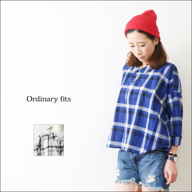 ordinary fits [オーディナリー フィッツ] BARBAR SHIRT check [OL-S023C] LADY\'S_f0051306_11584232.jpg