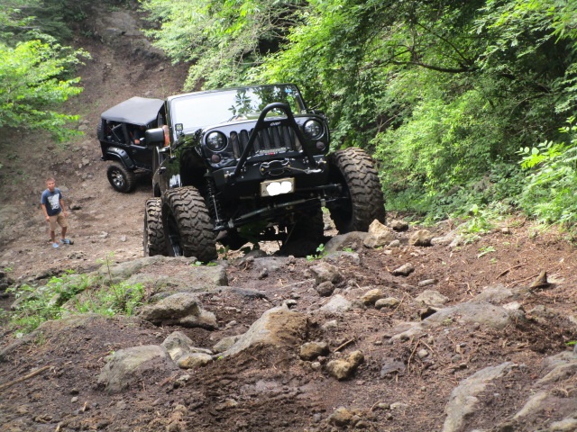 Jeep を楽しもう 4WD Low 入れてみよう オフロード&BBQ&キャンプ 走行会 _b0123820_8515362.jpg