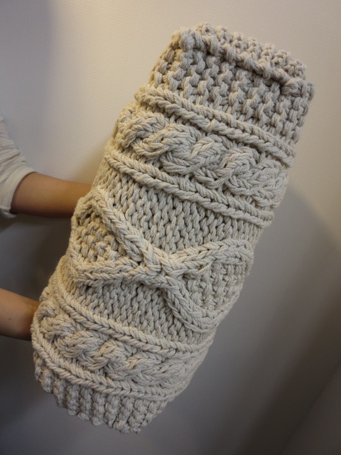 トゥデイフル  TODAYFUL　　Cable Knit Clutch_e0076692_18322234.jpg