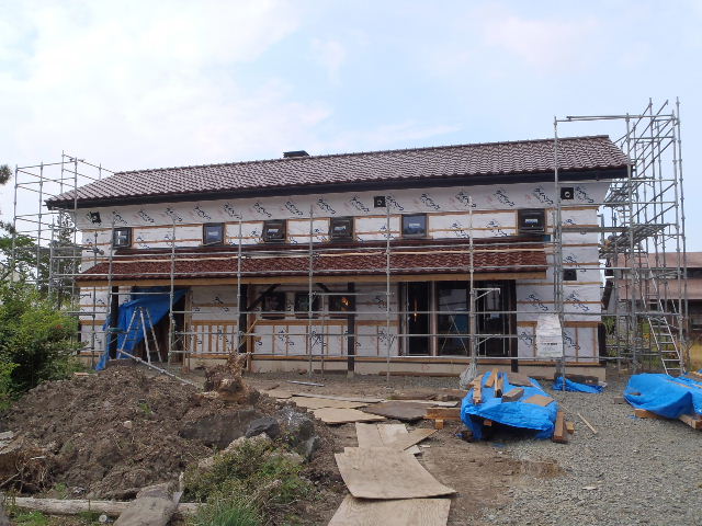 紫波町　土蔵移築再生工事　進行中。_f0105112_6374592.jpg