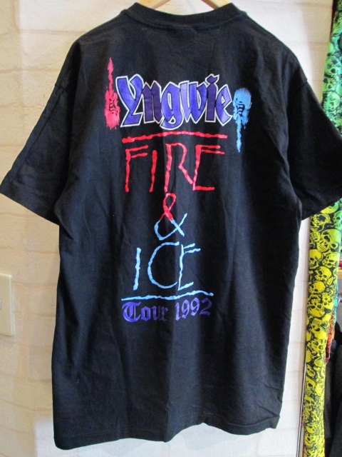 Yngwie Malmsteen (イングヴェイ・マルムスティーン) Tシャツ 92年