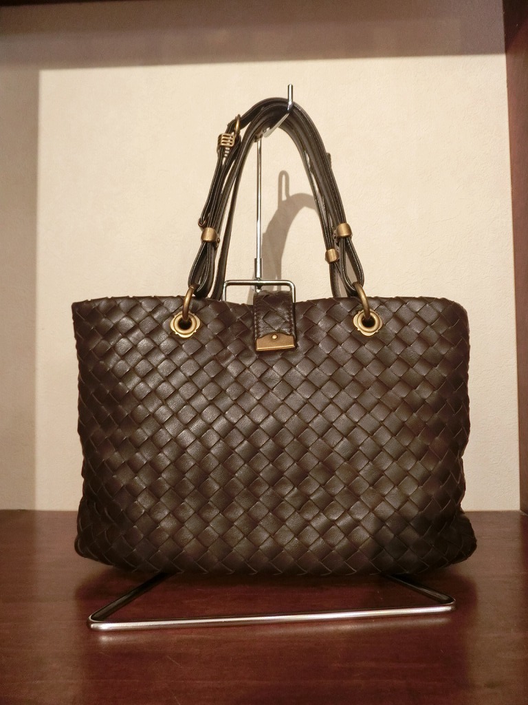 新入荷のお知らせ★BOTTEGA VENETA ヴィンテージミニトートバッグ_b0321285_20274651.jpg