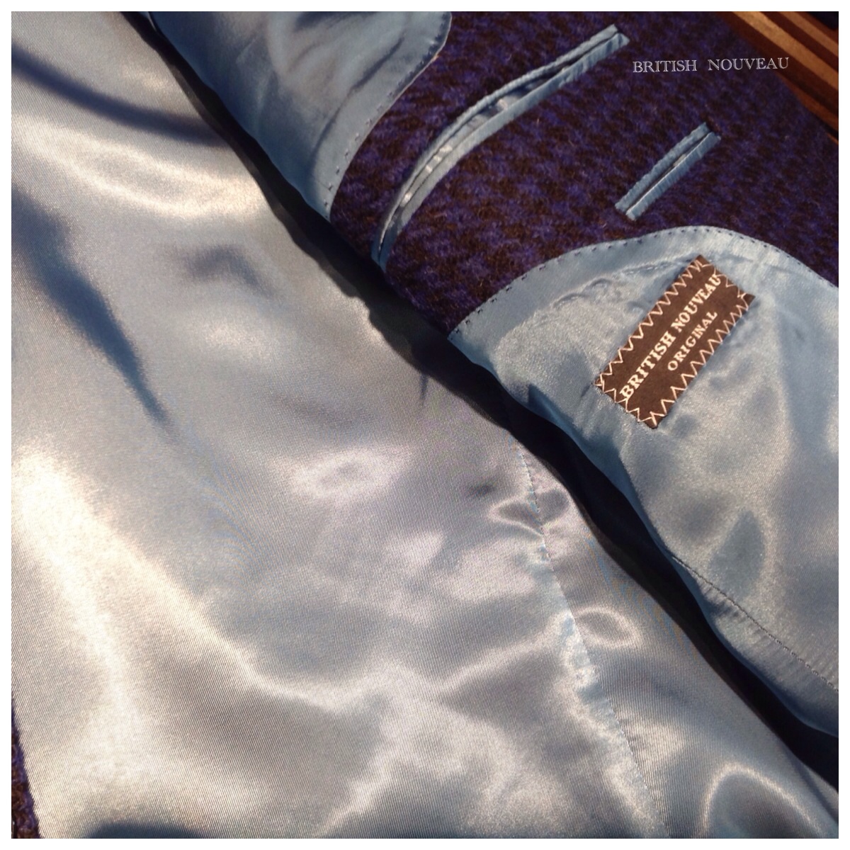 個人輸入ツィード生地 JACKET ORDER 仕上がりw_f0039487_11355459.jpg