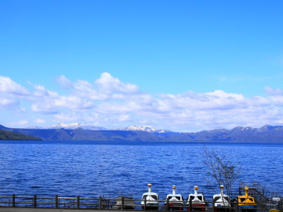 北海道の桜を見る旅～支笏湖のお宿「翆山亭」_a0236996_19162650.jpg