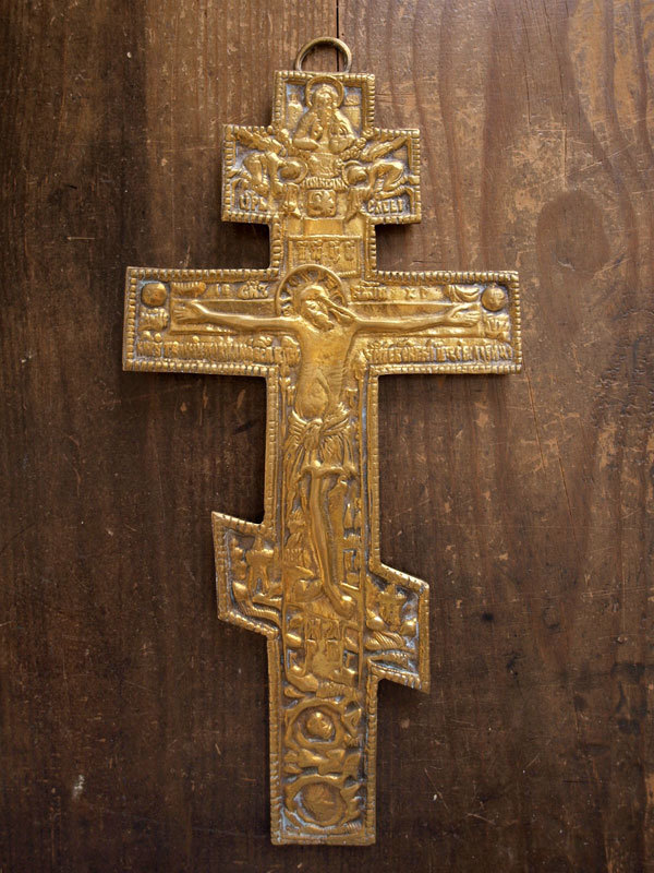 ロシア正教の八端十字架 Glicinia 古道具店