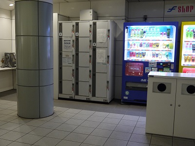 薬院駅 西鉄線 福岡市営地下鉄線 旅行先で撮影した全国のコインロッカー画像