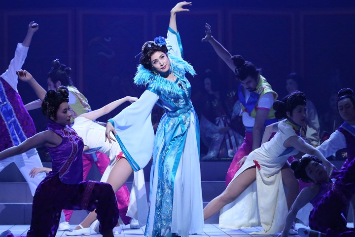 ゲキシネ 蒼の乱 映画宣伝用B2ポスター 劇団☆新感線 中島かずき 天海祐希