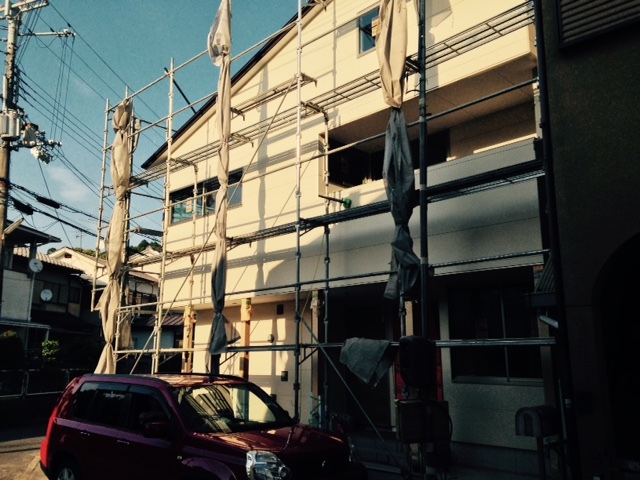 オーナーの塗装 京都修学院の家_b0349892_13330496.jpg