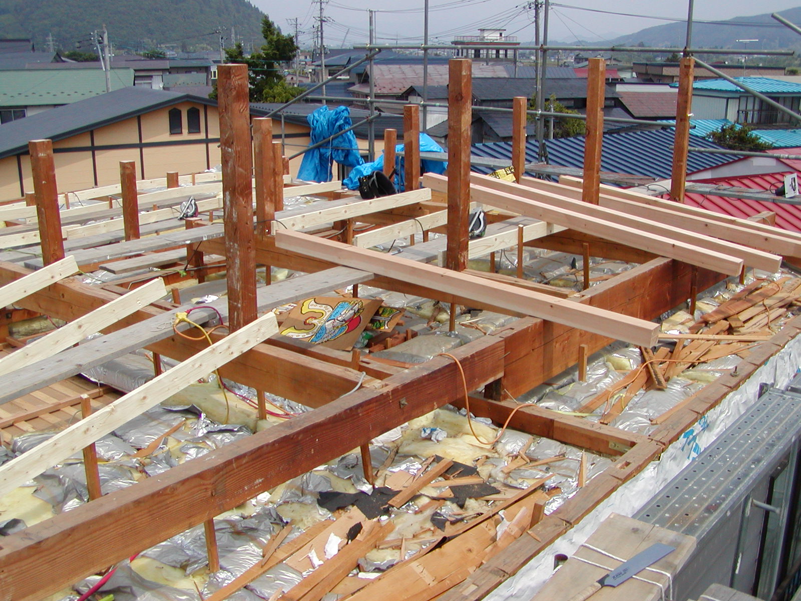 屋根形状変更工事 タケちゃん雑記帳